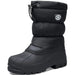 Komforme 6 / Black / Rubber KOMFORME Men's Snow Boots, Water Resistant, Size 6 - MSRP $59.99