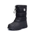 Komforme 6 / Black / Rubber KOMFORME Men's Snow Boots, Water Resistant, Size 6 - MSRP $59.99