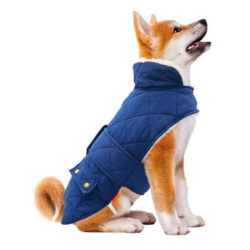 Kyeese XLarge / Blue Kyeese Dog Vest Winter Fashion for Pets, Adjustable, Fleece-Lined, Size XL