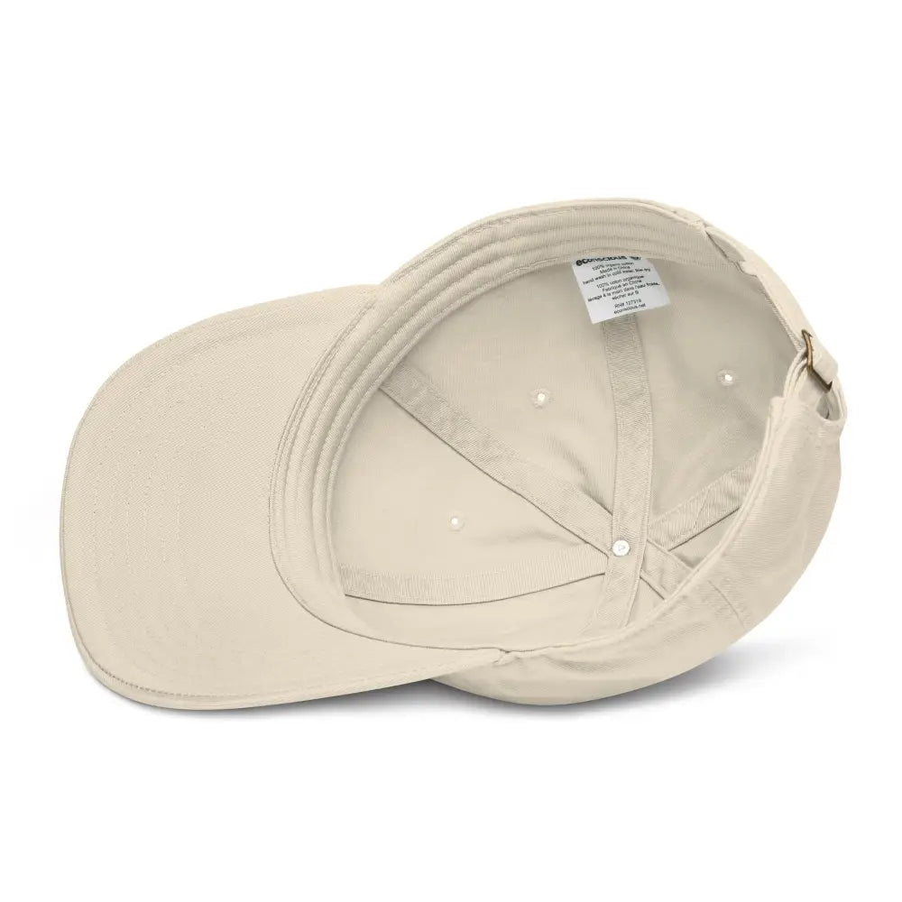 Kyoto organic cotton embroidered hat with cherry blossom torii design