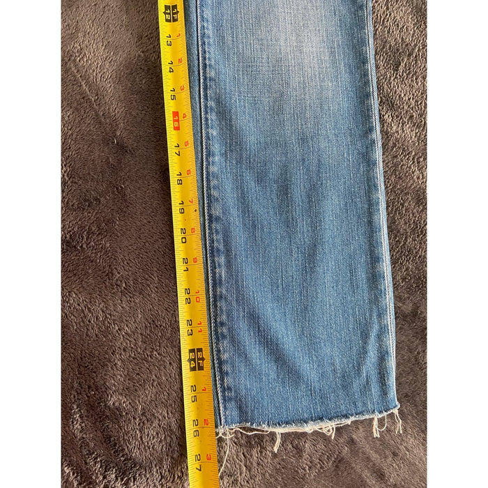 L’AGENCE 25 / Blue L’agence High Rise Straight Newport Jeans Size 25 * wom101