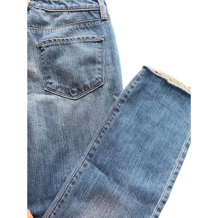 L’AGENCE 25 / Blue L’agence High Rise Straight Newport Jeans Size 25 * wom101