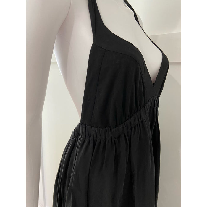 L'Agence 8 / Black L’AGENCE Long Silk Dress, Super Flattering, True Black * wom267