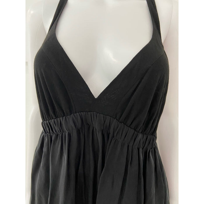 L'Agence 8 / Black L’AGENCE Long Silk Dress, Super Flattering, True Black * wom267