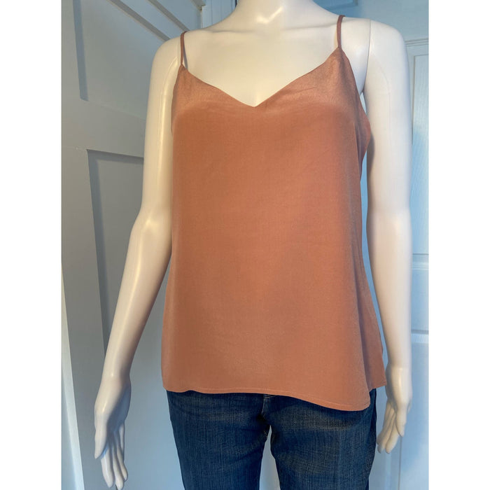 L’AGENCE XS / Pink L'AGENCE Silk Charmeuse Camisole Tank - Blush - Size XS MSRP $180 WTS26