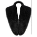 La Carrie one size / Black LA Carrie Faux Fur Collar Scarf - High-Quality Winter Fashion Accessory