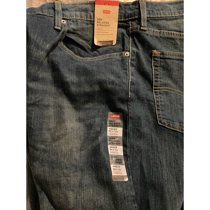 Levi’s 44/29 / Blue Levi's 559™ Relaxed Straight Fit Stretch Jeans.  Size 44/29 Mens105