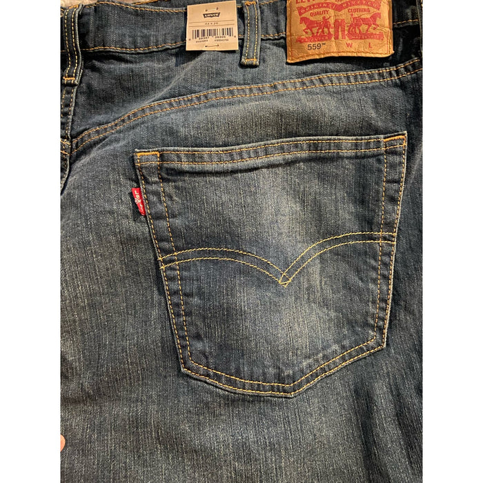 Levi’s 44/29 / Blue Levi's 559™ Relaxed Straight Fit Stretch Jeans.  Size 44/29 Mens105