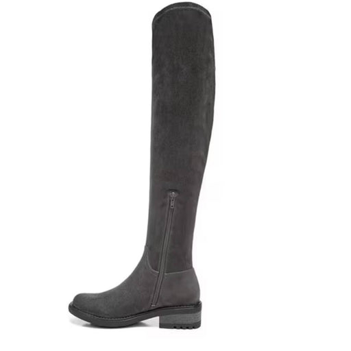 Life Stride Kennedy Over the Knee Boot Grey Fabric SZ