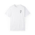 Journey Comfort Colors white short-sleeve graphic tee embracing positivity