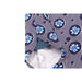 Luchiano Visconti Small / Blue Luchiano Visconti Navy & White Stripes, Royal Blue Floral Shirt, SZ S * men991