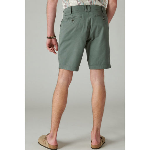 Lucky Brand 34 / Green Lucky Brand 9" Stretch Twill Flat Front Shorts * Size 34 TENCEL™ Fabric M1203