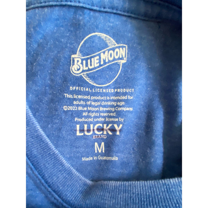 Lucky Brand Medium / Blue Lucky Brand Blue Moon Tee - Monaco Blue, Size Medium * MTS05