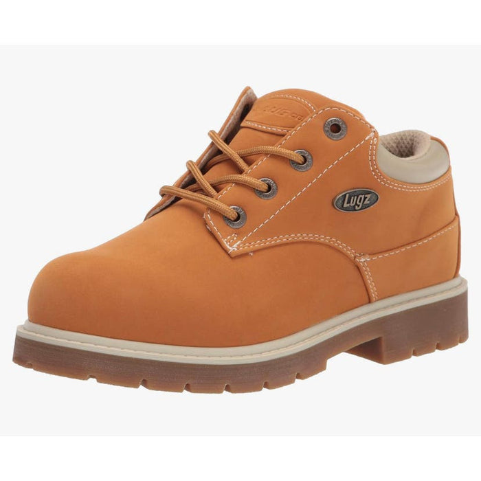 Lugz 7 / Brown Lugz Men's Drifter Memory Foam Classic Oxford Boots - Golden Wheat, Size 7 Wide