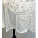 Lulus White / Small Lulus Daisy Floral Tulle Twist Back Skater Mini Dress White* Size Small WD29