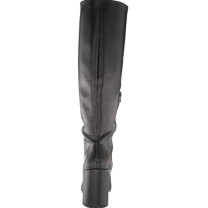 Madden girl Black / 10 / Leather Madden Girl Women's William Knee High Boot - Size 10, Sleek & Stylish  Footwear