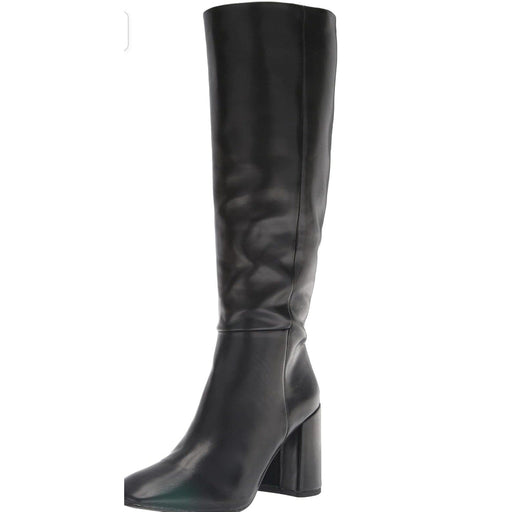 Madden girl Black / 10 / Leather Madden Girl Women's William Knee High Boot - Size 10, Sleek & Stylish  Footwear