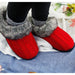 Magtoe 7-8 / Red / Knit Magtoe Women's Knitted Clog Indoor Slippers, Red, Size Medium 7-8