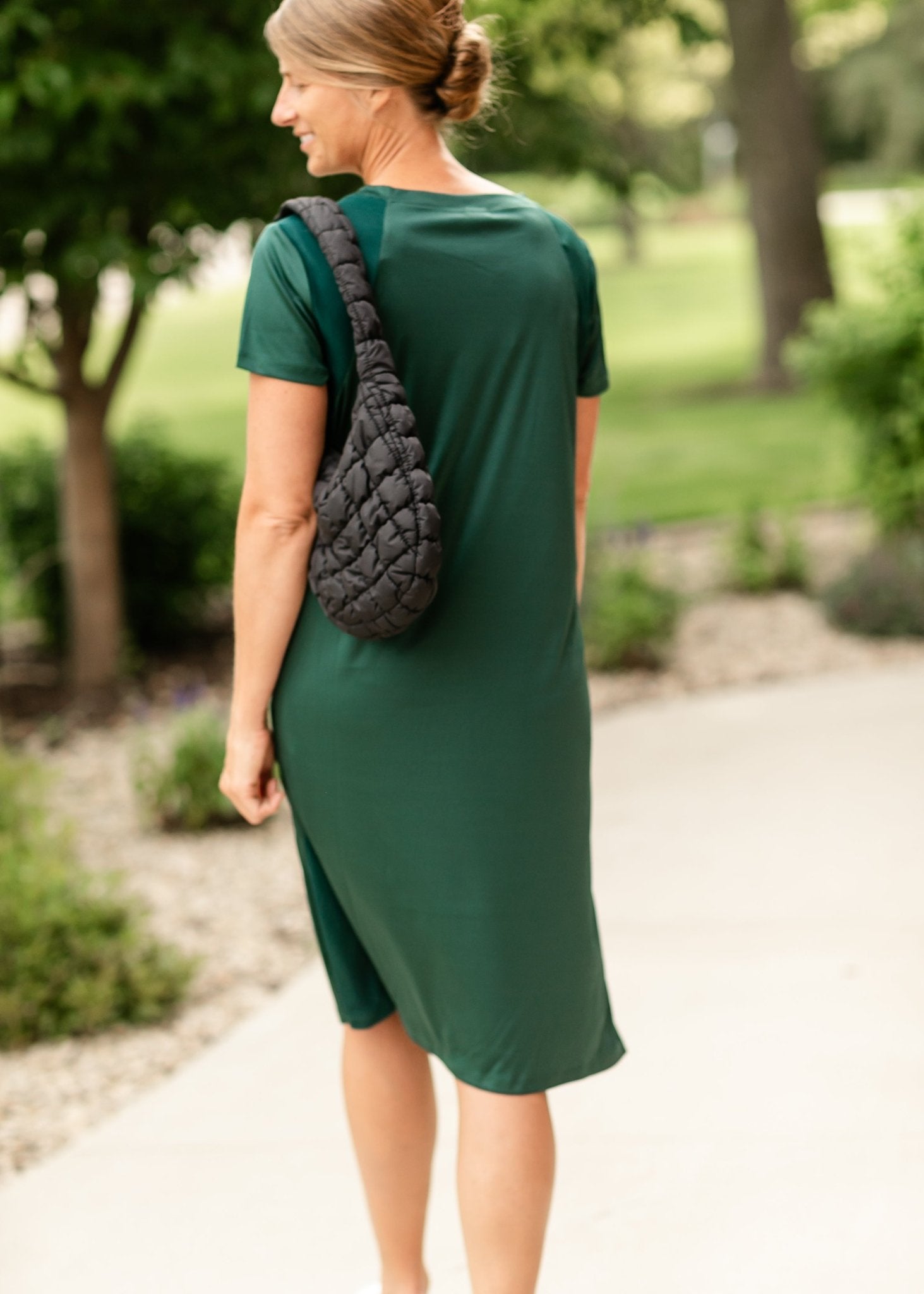 Manda Athletic Midi Dress – SPF Protective Activewear with Pockets - Triniskies