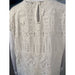 Mango Small / White Mango Crochet Knit Dress - Classy White Summer Elegance - Size Small* WD38