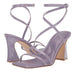 Marc Fisher 6 / purple MARC FISHER Women's Mahima Strappy Tapered Heel Dress Sandals, Size 6