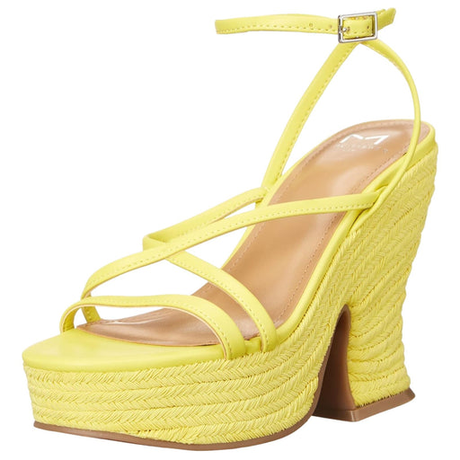 Marc Fisher 7.5 / Yellow "Marc Fisher LTD Women's Fetch Heeled Sandal, Yellow 700, Size 7.5"