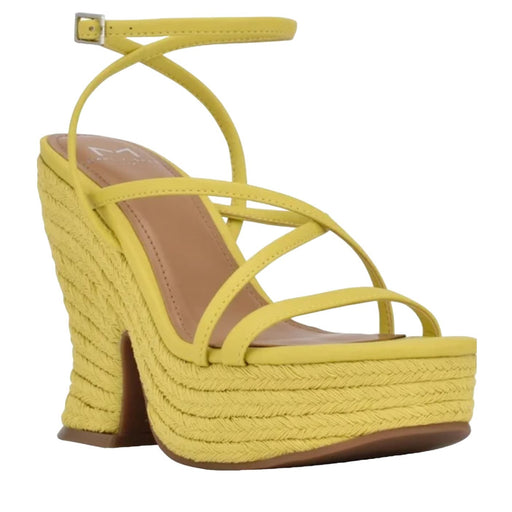 Marc Fisher 7.5 / Yellow "Marc Fisher LTD Women's Fetch Heeled Sandal, Yellow 700, Size 7.5"