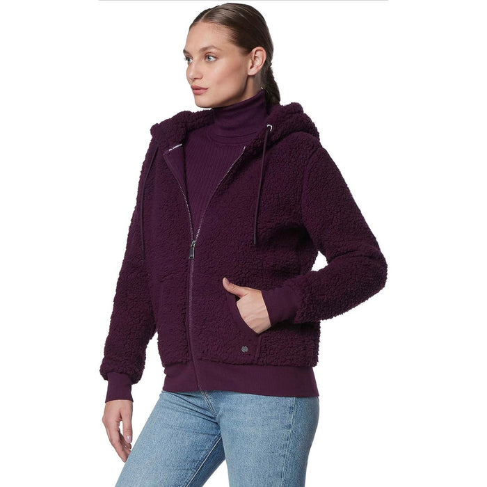 Marc New York XL / Purple Marc New York Performance Women's Teddy Fleece Hooded Jacket size XL * wom859