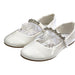 Mary Jane 5 / White / Patent Leather Kids Mary Jane Ballet Flats - Girls US Size 5 - $39.99 MSRP