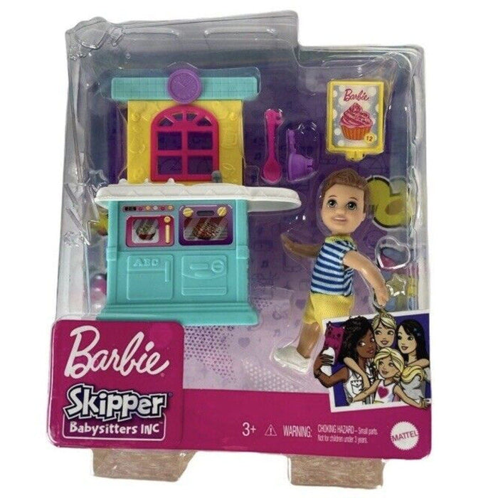 MATTE Collection 2020 Barbie Skipper 2020 Barbie Skipper Playset Toddler Doll & Kitchen