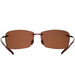 Maui Jim Maui Jim Lighthouse Sunglasses: Rootbeer/HCL Bronze, Lightweight, One Size