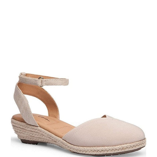 Me Too Me Too Nikkie Elastic Closed Toe Ankle Strap Wedge Espadrilles - Size 10 M