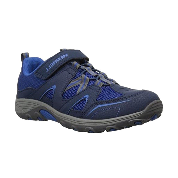 Merrell 7 / Bue/Gray "Merrell Boys Trail Chaser Hiking Sneaker, Size 7". MSRP 105