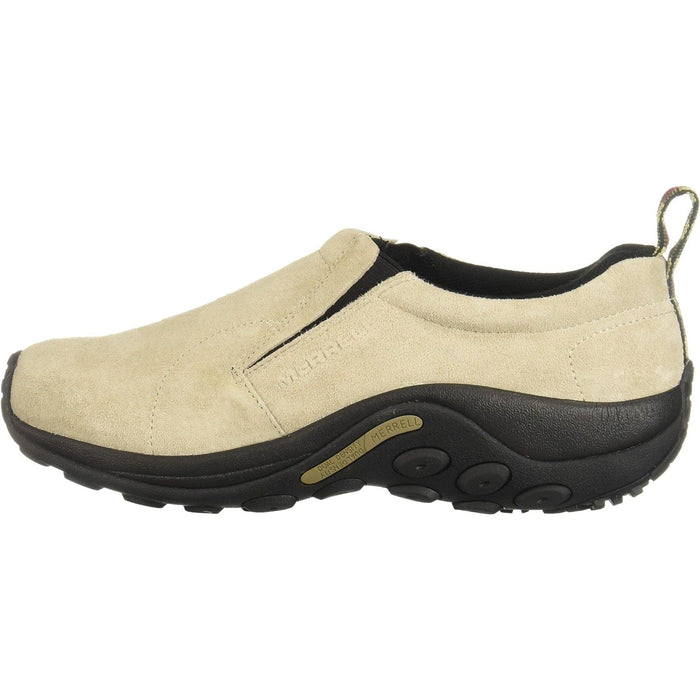 Merrell Beige / 9.5 Merrell Womens Jungle Leather Casual Slip-On Shoe, Size 9.5, Taupe - MSRP $110