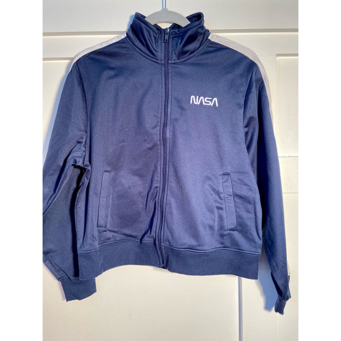 Mighty Fine Large / Blue "NASA Mighty Fine Jacket, Coat - Youth Size Large" K10 *