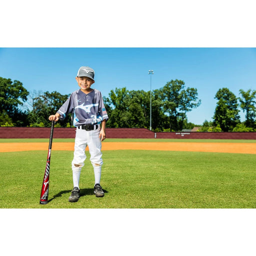 Mizuno Youth XL / Gray Mizuno Youth Select Short Baseball/Softball Gray Pants Size L.  K58 *