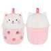 Mmguai 14 Inch Boba Tea Strawberry Cat Plush Pillow - Soft Hugging Toy for Kids & Decor