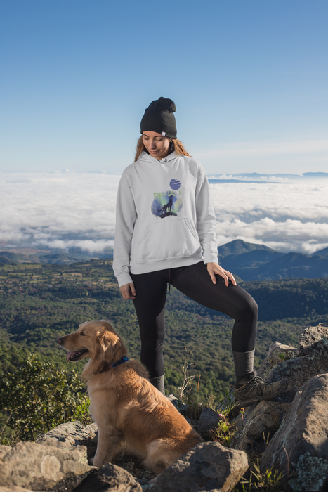 Denali Wolf Hoodie  Cozy Wildlife-Inspired Adventure Sweatshirt