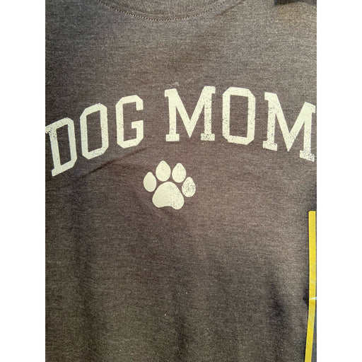 Modern lux Small / Gray Dog Mom Short Sleeve Graphic T-Shirt * Gray Casual-Chic Wardrobe Essential WTS12