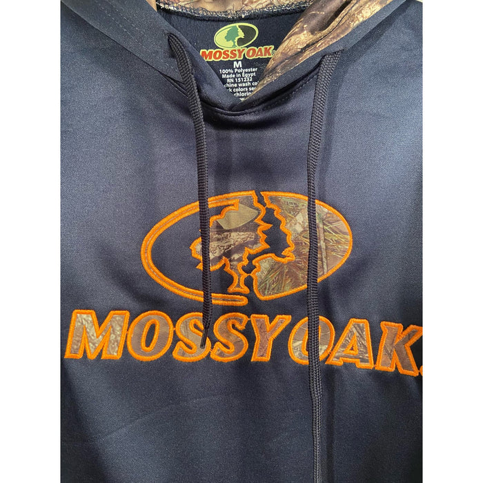 Mossy Oak Medium / Blue Mossy Oak Lined Camouflage Sweatshirt Hoodie - SZ M * MSS05