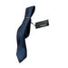 Murano Murano Slim 3” Dark Blue Silk Box Scale Pattern Tie