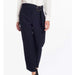 NANETTE Nanette Lepore 6 / Blue NANETTE NANETTE LEPORE * Ankle Pant with O-Ring Belt - Size 6 Navy Blue W1639