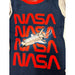 NASA 6 Boys / Blue/Red Boys NASA Pajama Sleepwear Set - Size 6. K68 *