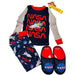 NASA 6 Boys / Blue/Red Boys NASA Pajama Sleepwear Set - Size 6. K68 *