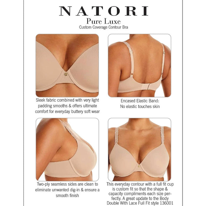 Natori Natori Women's Pure Luxe Custom Coverage Contour SZ 32DDD