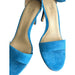 Naturalizer 10W / Blue Naturalizer Kinsley Sandal - Beautiful Blue Heel Comfort & Style Size 10 W Shoes