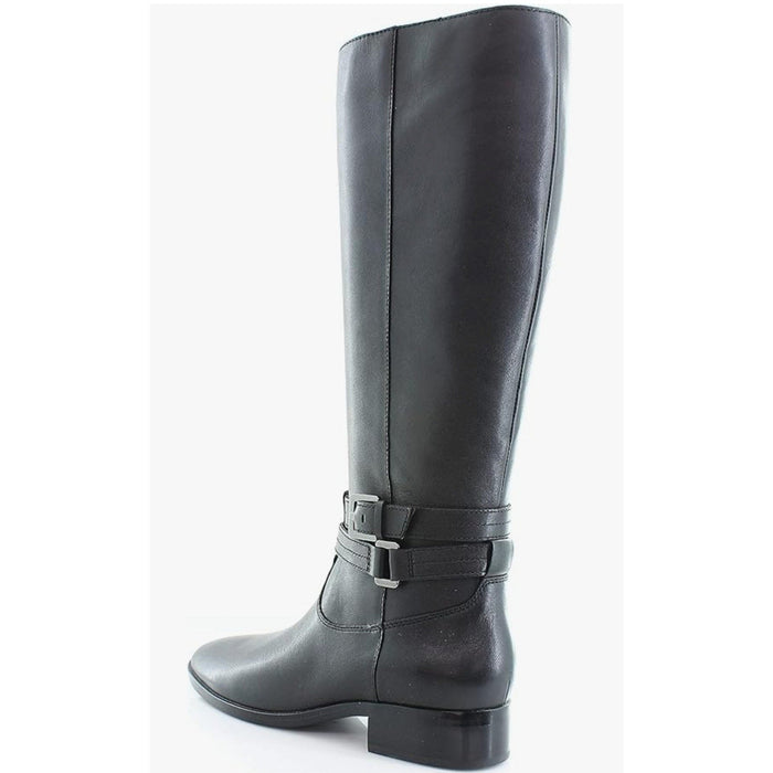 Naturalizer 7WC / Black / Leather Naturalizer Reid Womens  Wide Calf Boots. US Size 7W-WC  - BLACK