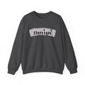 Navy Seals Patriotic Graphic Sweatshirt in Dark Gray