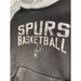 NBA Medium / Black NBA Kids Spurs Basketball Hoodie Size Medium 5/6 Black and Gray * k312