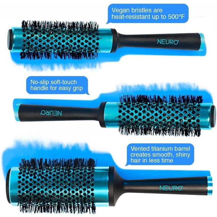 Neuro Paul Mitchell Neuro Titanium Round Brush - 1.29 Brush for All Hair Types